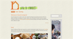 Desktop Screenshot of casadelindquist.com